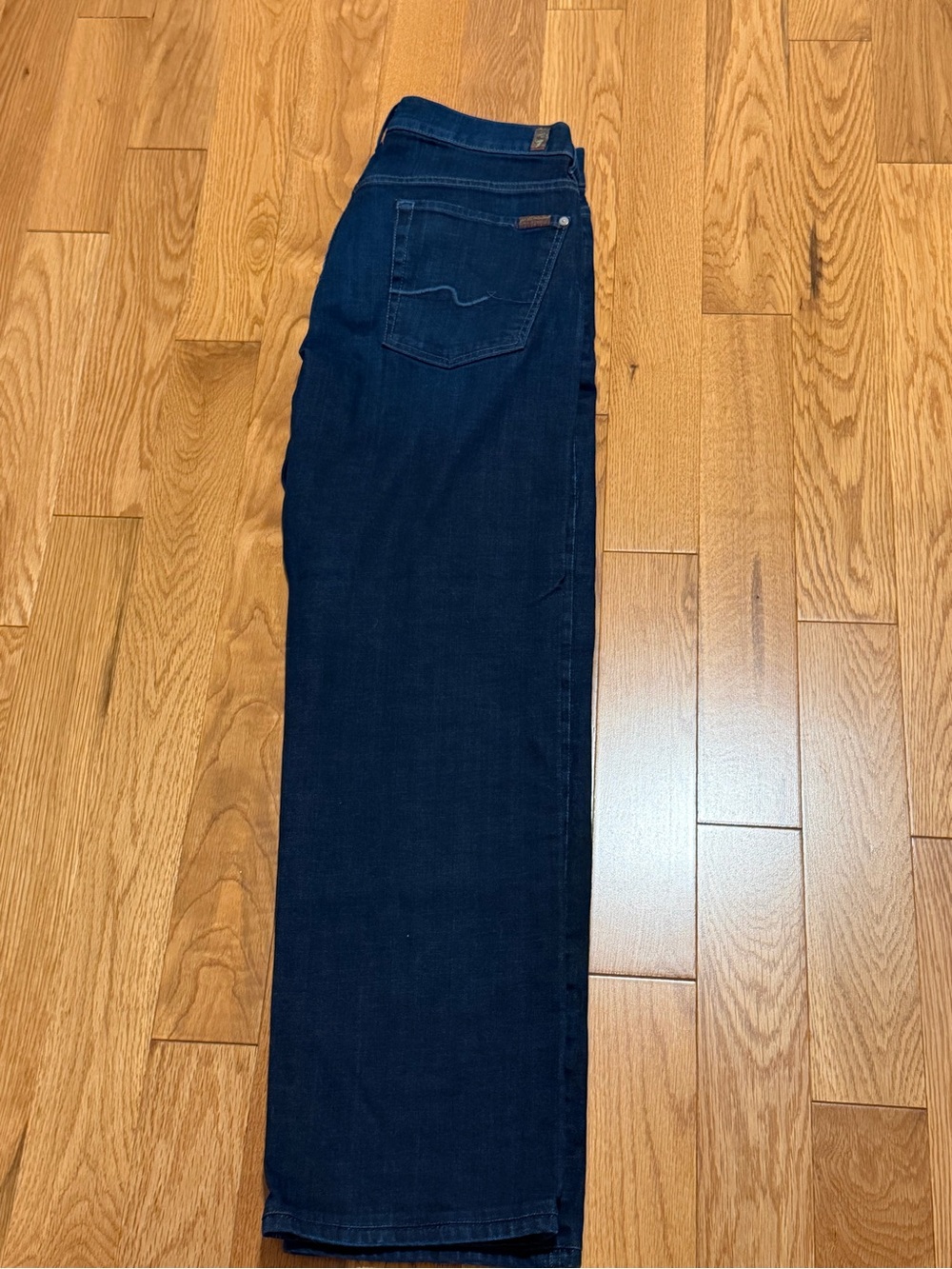 7 For All Mankind Men's Indigo Straight Jeans